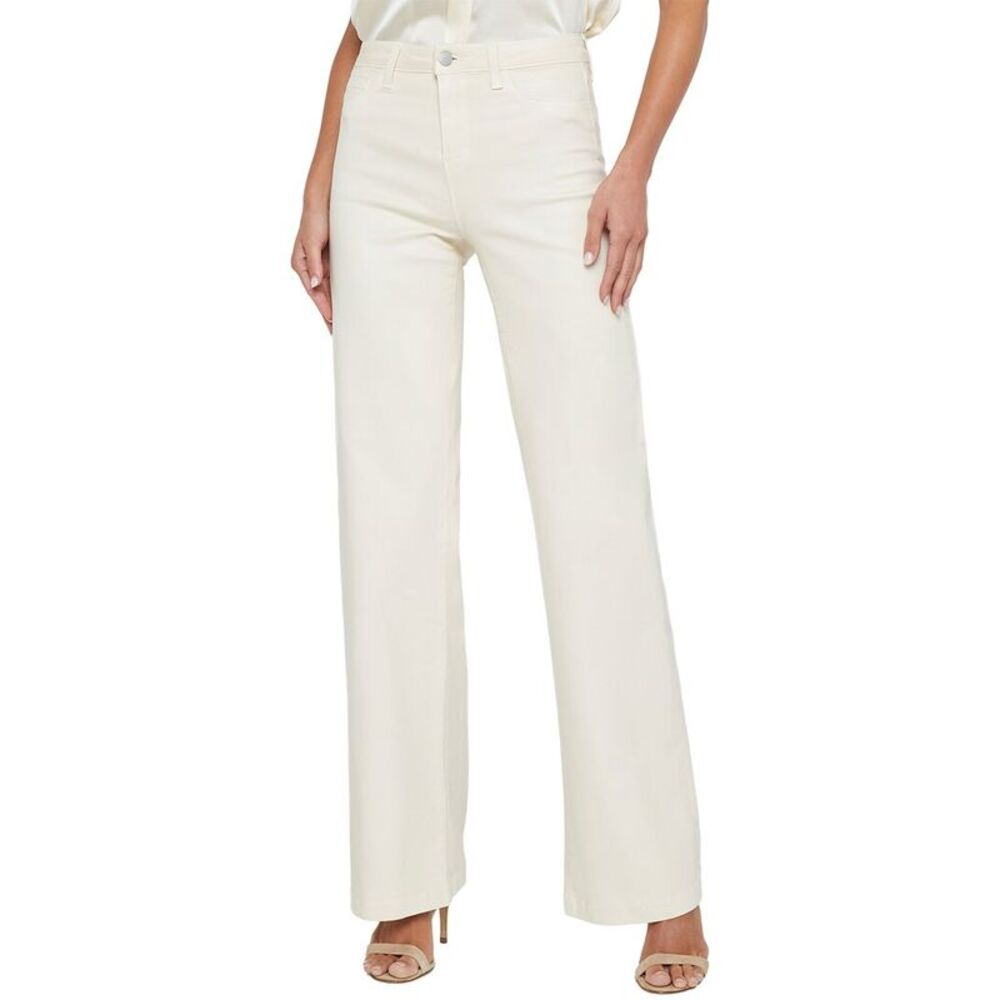 L’Agence Womens  Clayton High-Rise Wide Leg Pant